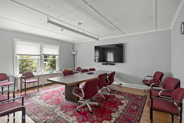 207 Maple Ave, Germantown, NY 12526 - dining room featuring wood finished floors and baseboards