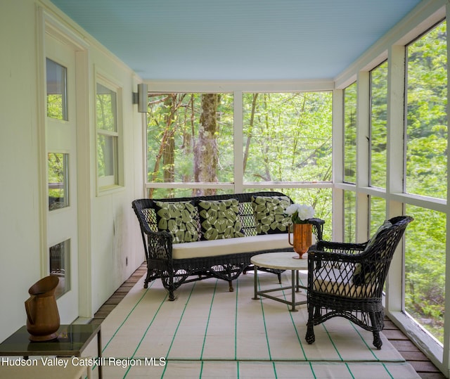 35 Jilroy Ln, Spencertown, NY 12165 - sunroom with outdoor lounge area