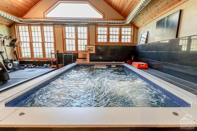 view of pool