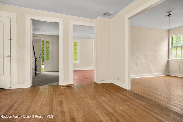 1 Green St, Gilbertsville, NY 13776 - unfurnished room featuring wood-type flooring and baseboards