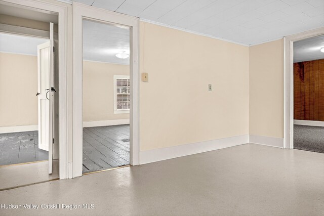 1 Green St, Gilbertsville, NY 13776 - unfurnished room with ornamental molding and baseboards