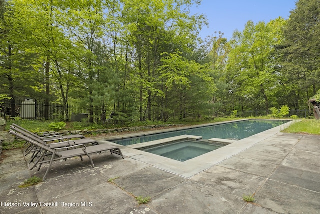 253 Upper Byrdcliffe Rd, Woodstock, NY 12498 - view of swimming pool with a patio and a pool with connected hot tub