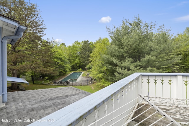 253 Upper Byrdcliffe Rd, Woodstock, NY 12498 - view of deck
