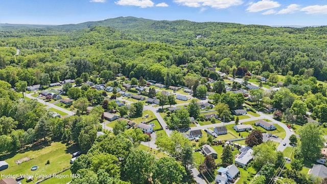 1 Huguenot Rd, Tillson, NY 12486 - aerial view of residential area featuring a forest