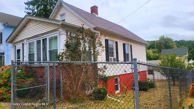 view of property exterior