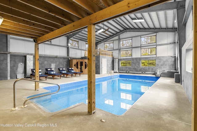 view of indoor pool