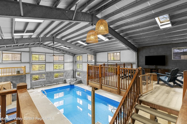 view of pool
