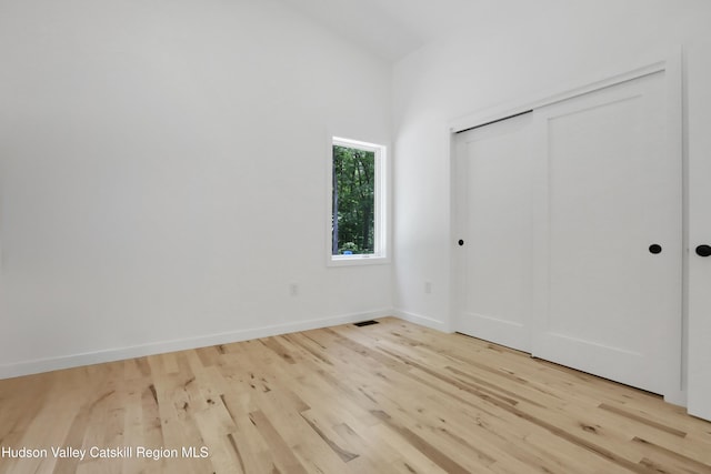 377 Pennsylvania Ave, Palenville, NY 12463 - unfurnished bedroom with wood finished floors and a closet