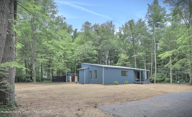 377 Pennsylvania Ave, Palenville, NY 12463 - view of front of house with a view of trees