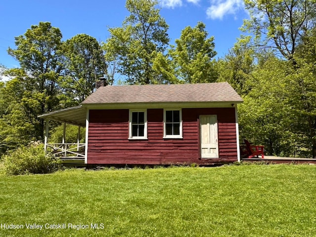 5429 Dry Brook Rd, Hardenburgh, NY 12406 - view of outbuilding