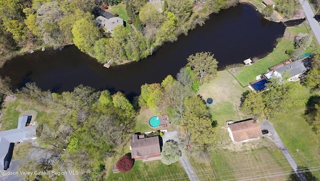 36 Susi Oval, Modena, NY 12548 - aerial overview of property's location with a nearby body of water