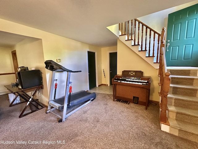 36 Susi Oval, Modena, NY 12548 - exercise room with carpet floors and baseboards