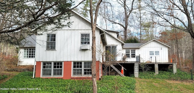 view of rear view of property