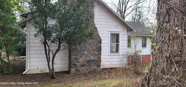 view of property exterior