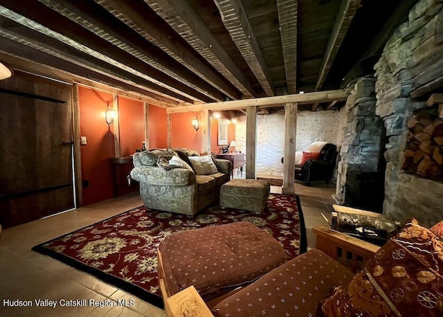 view of home theater