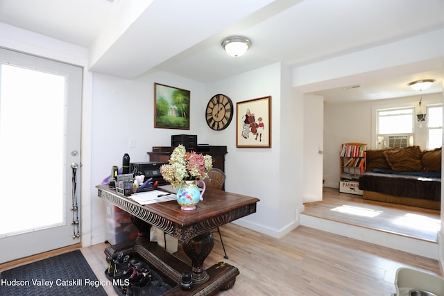 651 Glasco Tpke, Saugerties, NY 12477 - office with wood finished floors and baseboards