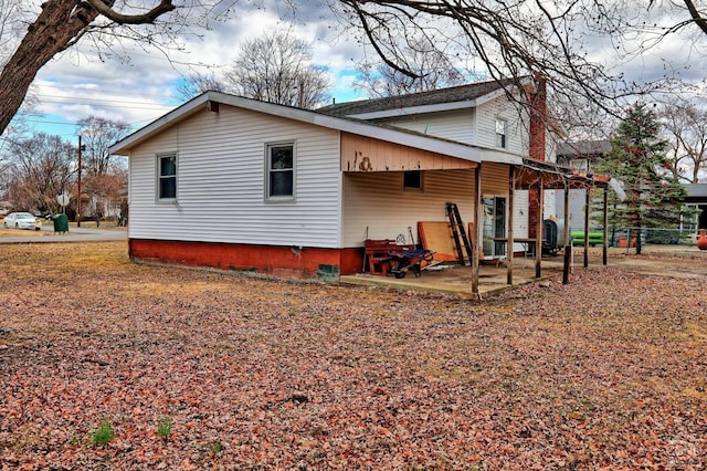 17 Bogardus Ave, Catskill, NY 12414 - view of side of property featuring a patio area