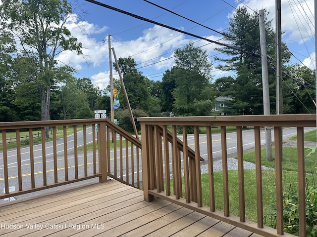 2206 County Route 7, Copake, NY 12516 - deck featuring a yard