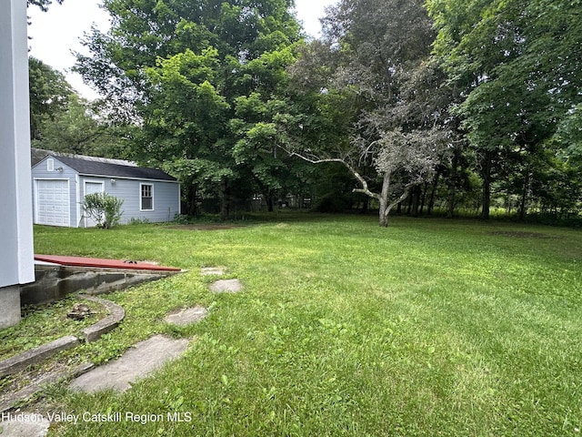2206 County Route 7, Copake, NY 12516 - view of grassy yard featuring an outdoor structure