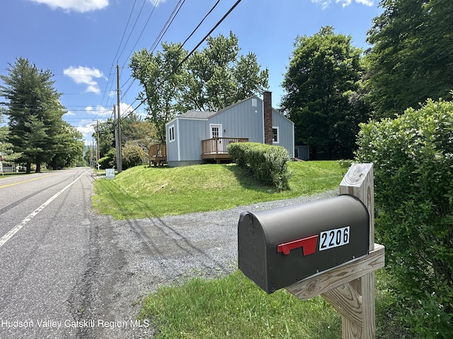 2206 County Route 7, Copake, NY 12516 - view of asphalt road