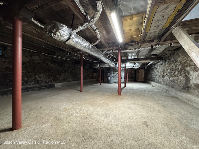 237 Main St, Copake, NY 12521 - unfinished basement with water heater
