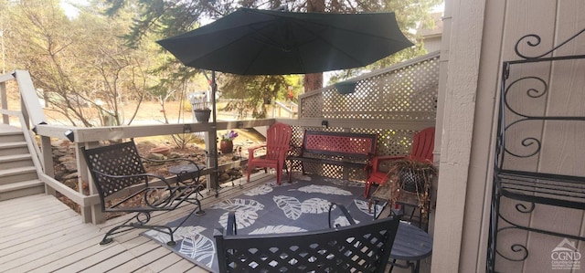 69 Windham Ridge Rd Unit 16F, Windham, NY 12496 - view of deck
