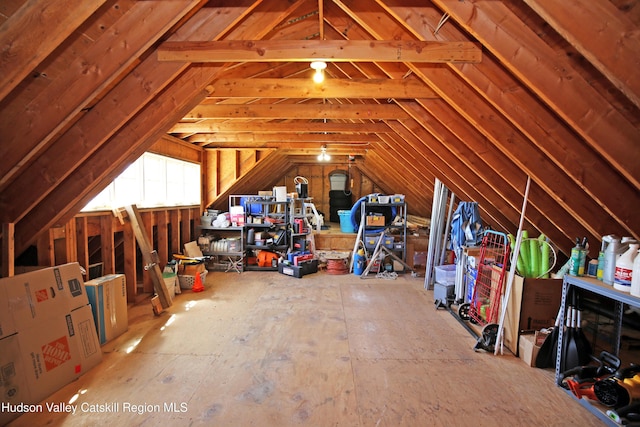 3959 Rt 9w, Saugerties, NY 12477 - view of attic