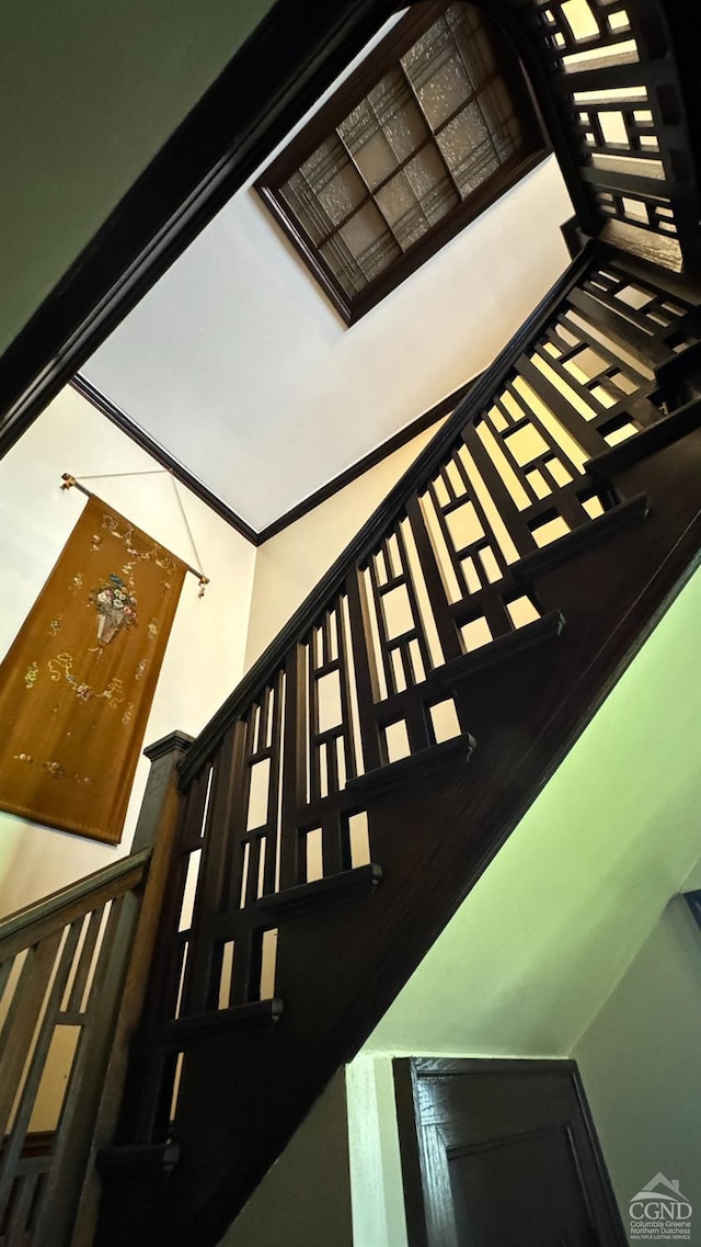 view of stairs