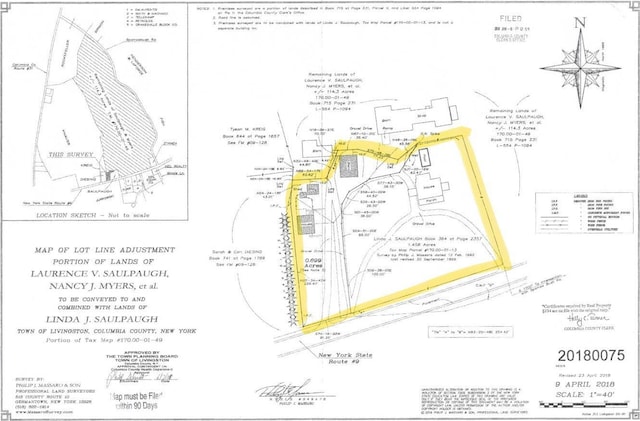 survey map / technical document