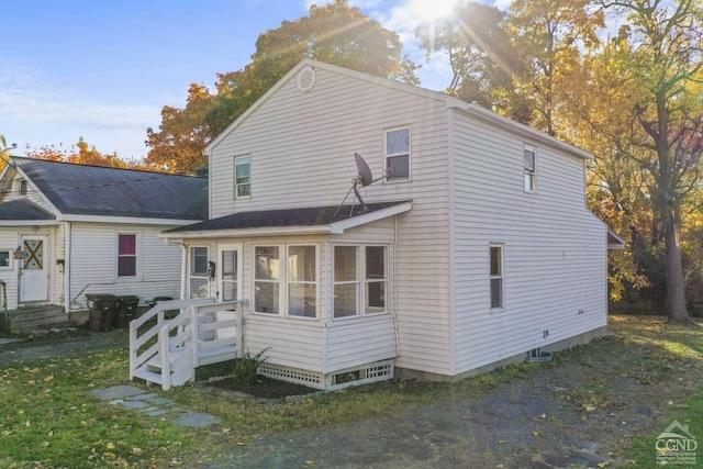 124 Cottage St, Ravena, NY 12143 - view of back of property