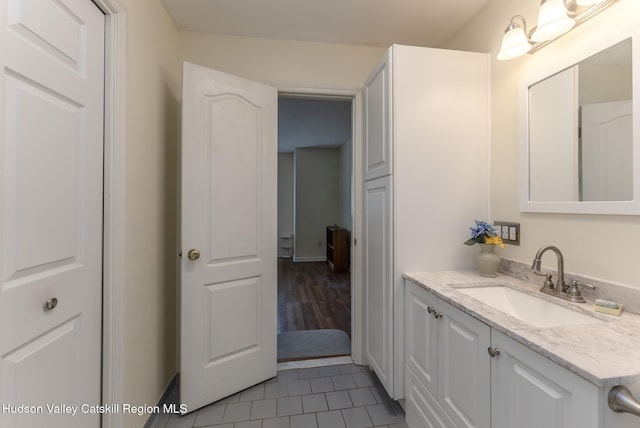 17 Riverview, Port Ewen, NY 12466 - bathroom with vanity and tile patterned flooring