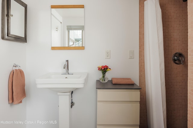 46 Pompeys Cave Rd, High Falls, NY 12440 - full bathroom with tiled shower