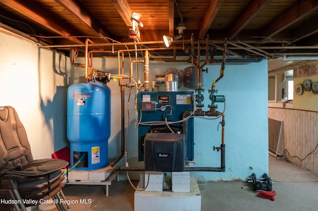 623 Rte 9j, Stuyvesant, NY 12173 - utility room with a heating unit