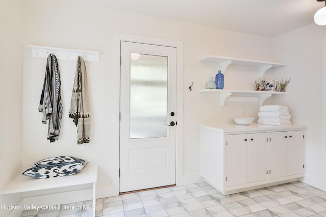 view of mudroom