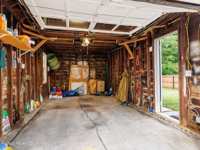 90 Emerson St, Kingston, NY 12401 - garage with a garage door opener