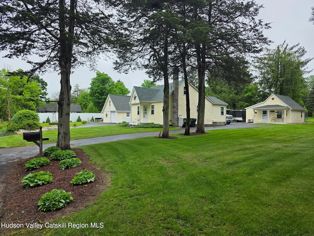 280 Continental Rd, Napanoch, NY 12489 - view of front of home with driveway and a front yard