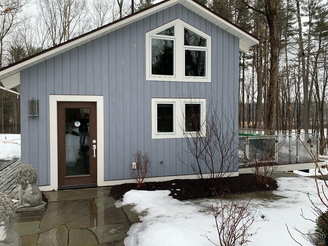  - view of snow covered structure