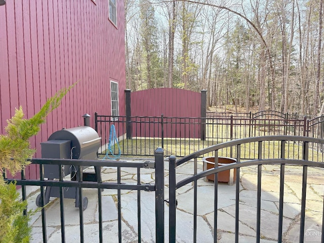 - gate with fence