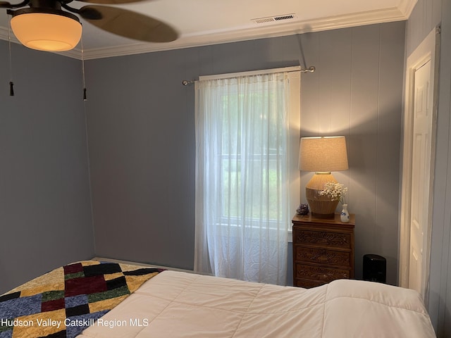 89 Bloomingdale Rd, Tillson, NY 12486 - bedroom with crown molding