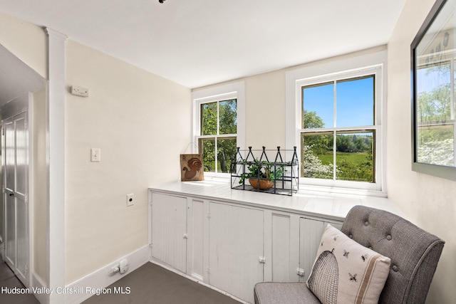 view of sitting room