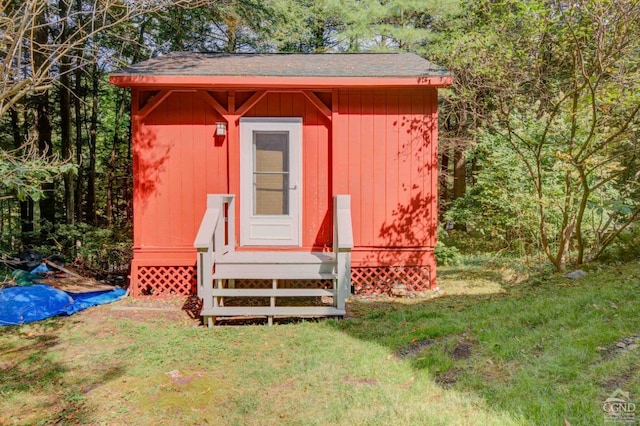 192 Old Queechy Rd, Canaan, NY 12029 - view of shed