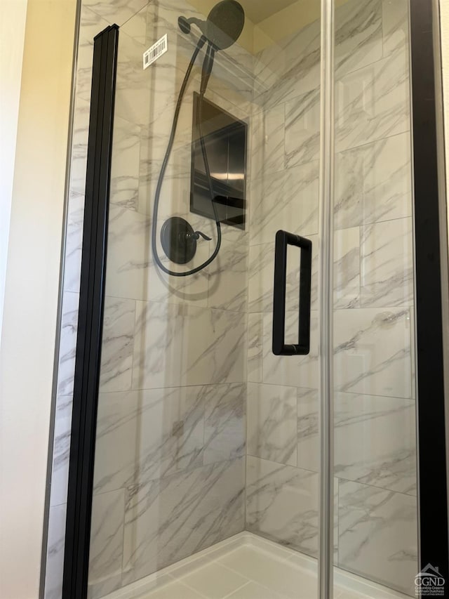 369 Newry Ln, Greenville, NY 12083 - full bathroom with a marble finish shower