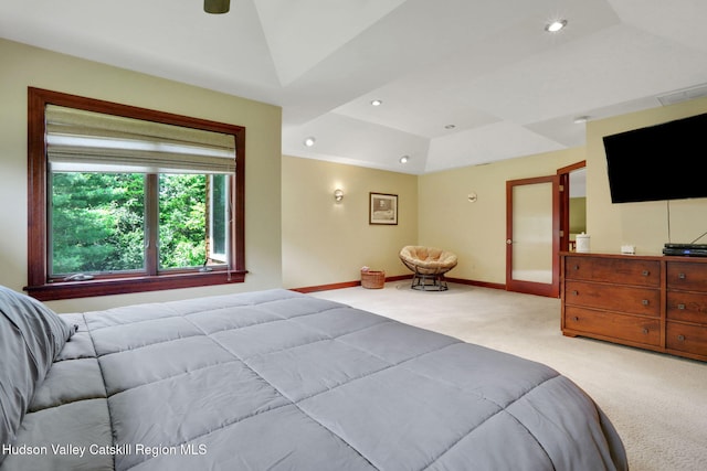 374 Linderman Ave, Kingston, NY 12401 - bedroom featuring light colored carpet and recessed lighting