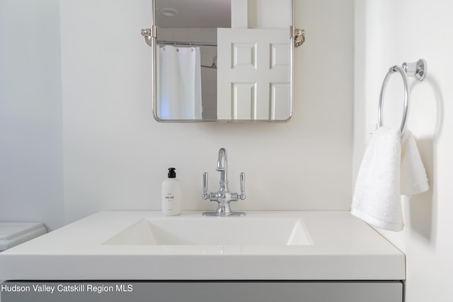 36 Ridgewood Rd, Kerhonkson, NY 12446 - full bathroom with vanity and toilet