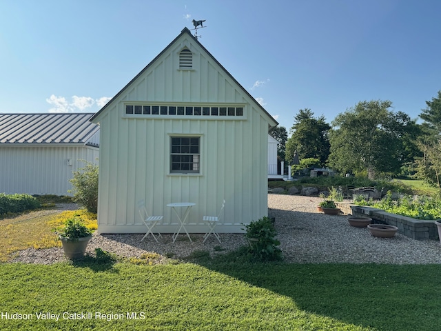 110 County Route 7a, Copake, NY 12516 - view of shed with a vegetable garden
