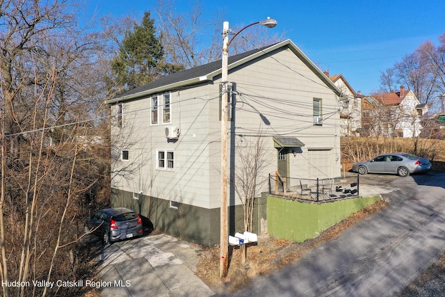 view of property exterior