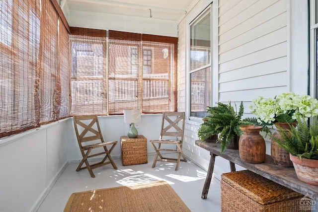 7 Mckinstry Pl, Hudson, NY 12534 - sunroom featuring concrete floors