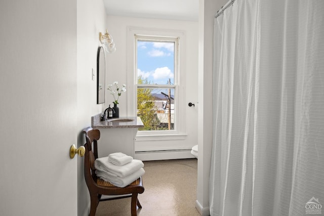 7 Mckinstry Pl, Hudson, NY 12534 - living area with baseboard heating