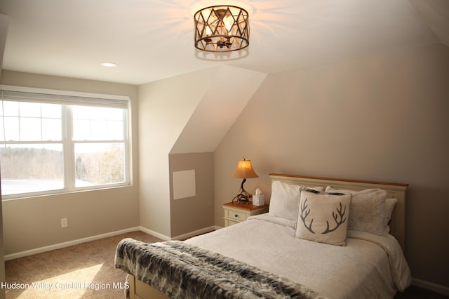 TBD Aden Hill Rd, Neversink, NY 12765 - carpeted bedroom with wooden ceiling, recessed lighting, baseboards, visible vents, and lofted ceiling