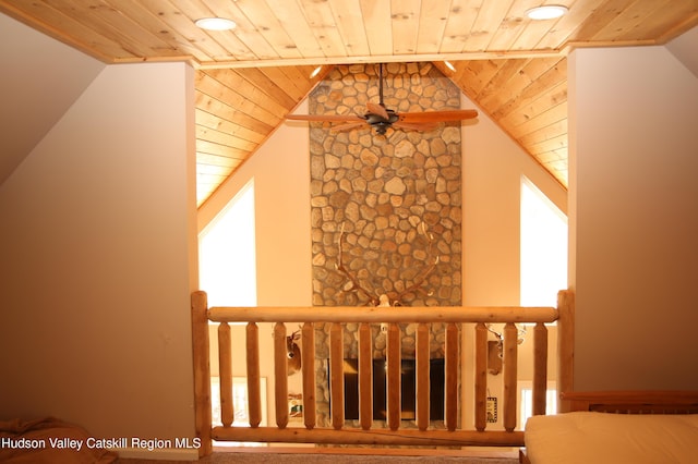 TBD Aden Hill Rd, Neversink, NY 12765 - additional living space with wooden ceiling and vaulted ceiling